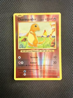 Charmander 9/108 Common Evolutions Pokemon Reverse Holo NM - Image 1