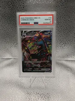 Pokemon TCG Umbreon VMAX 0614/15 CBB2C PSA10 - Image 1