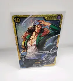 One Piece CCG Kuzan Secret Rare Foil Card OP02-121 NM/M Paramount War English!! - Image 1