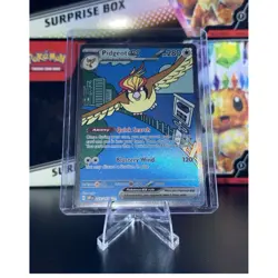 POKEMON TCG OBSIDIAN FLAMES PIDGEOT EX 225/197 SPECIAL ILLUSTRATION RARE 2023 - Image 1