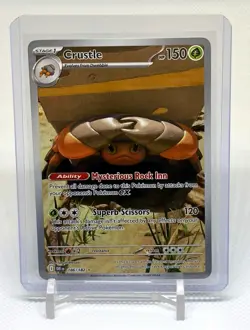 2025 Pokemon Destined Rivals Illustration Rare Crustle 186/182 - Image 1