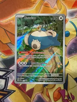 Snorlax #51 – SV151 Black Star Promo – Pokemon TCG NM - Image 1