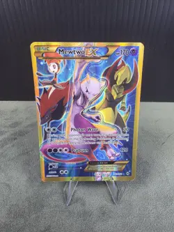Mewtwo EX 163/162 Breakthrough (Secret Rare Full Art) Pokemon TCG English LP/MP - Image 1