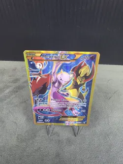 Mewtwo EX 163/162 Breakthrough (Secret Rare Full Art) Pokemon TCG English LP/MP - Image 5