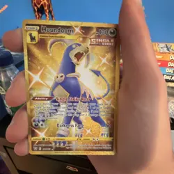 Pokemon Houndoom Secret Rare Single Strike Holo 179/163 Battle Styles 130 HP - Image 3