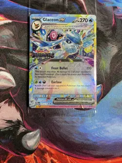 Pokemon Glaceon EX Prismatic Evolutions Promo Holo 026/131 270 HP (sealed) - Image 1