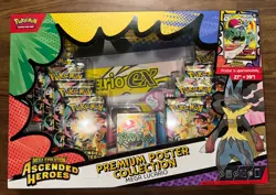 Mega Lucario Premium Poster Collection -Ascended Heroes -New & Sealed -Pokemon - Image 1