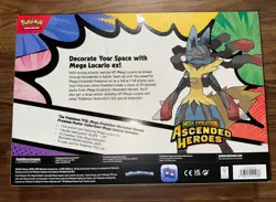 Mega Lucario Premium Poster Collection -Ascended Heroes -New & Sealed -Pokemon - Image 2