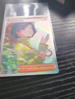 Parasol Lady 255/182 Special Illustration Rare Paradox Rift Pokemon - PQ - Image 2