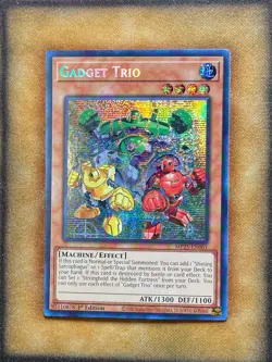 Yugioh Gadget Trio MP25-EN061 Secret Rare 1st Ed NM - Image 1