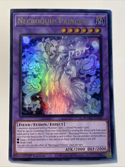 Yugioh Necroquip Princess BLMM-EN146 1st Edition Ultra Rare NM - Image 1