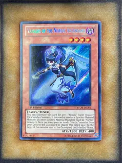 Yugioh Vanadis of the Nordic Ascendant STOR-EN081 Secret Rare 1st Ed NM - Image 1