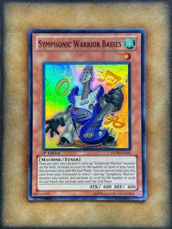 Yugioh Symphonic Warrior Basses STOR-EN033 Super Rare 1st Ed NM - Image 1