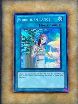 Yugioh Forbidden Lance STOR-EN061 Super Rare NM - Image 1