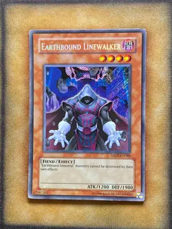 Yugioh Earthbound Linewalker ABPF-EN088 Secret Rare LP - Image 1