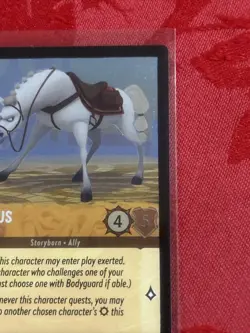 FOIL Disney LORCANA - Maximus - Palace Horse - Super Rare 10/204 FOIL - Image 2