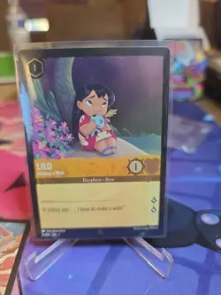 Lilo - Making a Wish 9/204 The First Chapter Cold Foil Disney Lorcana - Image 1