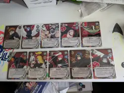 Bandai Naruto Collectible Card Game Akatsuki Ninja Connecting Cards English - Image 1