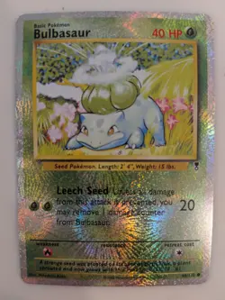 Bulbasaur Legendary Collection Reverse Holo Card 68/110 - LP - Image 1