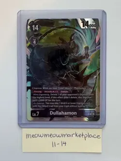 Digimon Card Game Dullahamon BT23-071 SR BT23 Hackers Slumber - Image 1