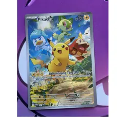 Pikachu 027 Sv: Scarlet & Violet Promo Cards Promo Holo Basic 60 HP 2023 - Image 1