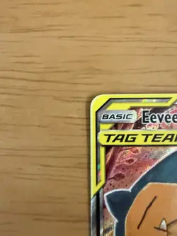 Eevee & Snorlax GX Tag Team SM169 Black Star Promo Pokemon Card 2019 - Image 2