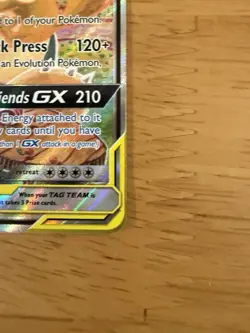 Eevee & Snorlax GX Tag Team SM169 Black Star Promo Pokemon Card 2019 - Image 5