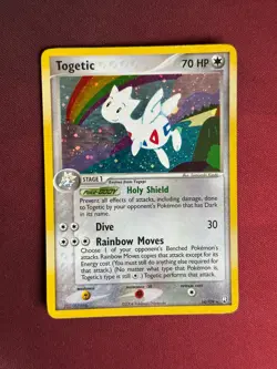 TOGETIC 14/109 EX Team Rocket Returns HOLO rare Pokemon TCG card VLP - Image 1
