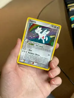 TOGETIC 14/109 EX Team Rocket Returns HOLO rare Pokemon TCG card VLP - Image 2