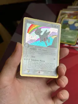 TOGETIC 14/109 EX Team Rocket Returns HOLO rare Pokemon TCG card VLP - Image 3