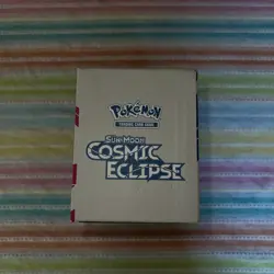 1x Pokemon Sun & Moon Cosmic Eclipse EMPTY Card Storage Elite Trainer Box ETB - Image 3