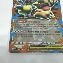 Mega Kangaskhan EX Pokemon TCG Double Rare Holo Card 104/132 Mega Evolution - Image 3
