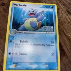 Pokemon TCG Crystal Guardians Wartortle Card 42/100 Holo Stamped - Image 2