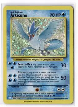 Articuno 009/034 Trading Card Game Classic Holo NM - Image 1