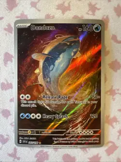 Pokemon Dondozo Illustration Rare Holo Card 207/198 - 160HP - Image 1