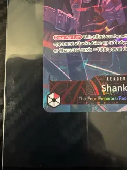 Shanks (English Version 2nd Anniversary Set) OP09-001 One Piece Promotion Cards - Image 3