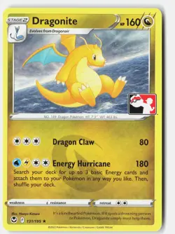 Dragonite Prize Pack Series Cards Rare 131/195 NM - Image 1