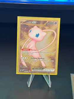 Mew ex (151 Metal Card) 205/165 Double Rare SV: Scarlet & Violet 151 Pokemon NM - Image 1