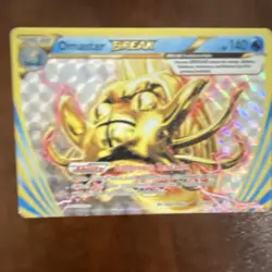 Pokemon Omastar BREAK 19/124 Fates Collide Holo Rare 140 HP English Card - Image 1