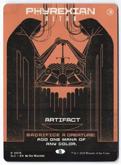 MTG Secret Lair Encyclopedia Phyrexian Altar Non-Foil - Image 1