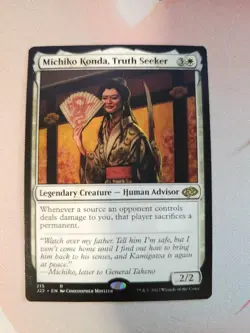 Magic: The Gathering Michiko Konda Truth Seeker Jumpstart 2022 215 MTG - Image 1