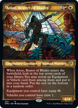 Astor, Bearer of Blades (Showcase) - 293 / English / Near Mint MTG - Image 1