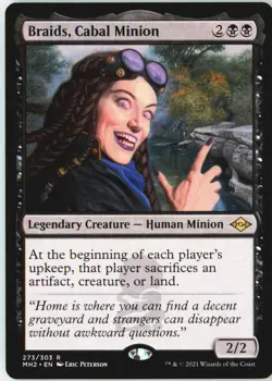 Braids, Cabal Minion 273 Rare Modern Horizons 2 Near Mint - Image 2