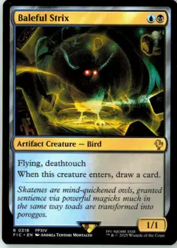 Baleful Strix 318 Rare Commander: FINAL FANTASY Near Mint - Image 2