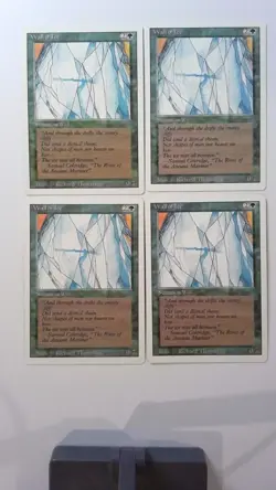 4 Wall of Ice 4x x4 - NM - Revised Edition - SPARROW MAGIC mtg - Image 1