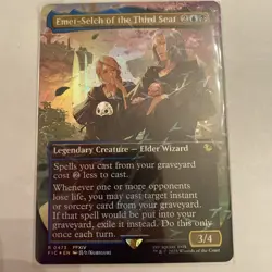 Emet-Selch of the Third Seat 473 Chocobo Track Foil MTG Final Fantasy Magic NM - Image 1
