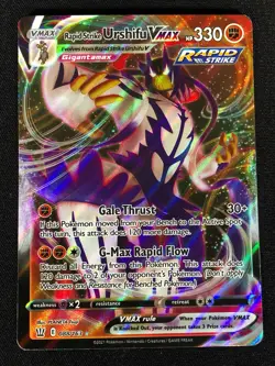 Pokemon Rapid Strike Urshifu V Max 088/363 Ultra Rare Holo (NM) - Image 1