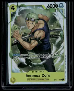 RORONOA ZORO OP15-113 Adventure on Kami's Island SR Foil - Image 1
