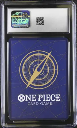 Monkey D. Luffy OP05-119 Alternate Art Parallel One Piece CGC 10 Gem Mint - Image 2