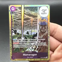 One Piece TCG Mamaragan OP15-078 Super Rare English SR PRERELEASE 🔥🔥 - Image 2